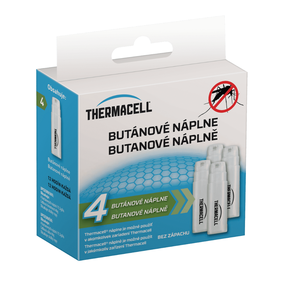 Thermacell butánové náplne - 4 ks