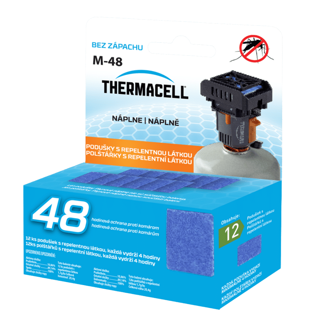 Thermacell Backpacker 48-hodinové výmenné podložky proti komárom